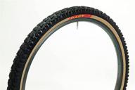 🚲 high-performance dart mtb 26 x 2.10 inch front bead tire - foldable & tubed, black/amber logo