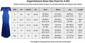 img 2 attached to Angel Fashions Womens Ruffled Beading Sheath