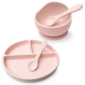 img 4 attached to 👶 Ullabelle Toddler Silicone Placemats: A Must-Have for Kids' Home Store!