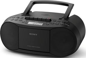 img 2 attached to 📻 Black Sony CFDS70 CD/MP3 Cassette Boombox Home Audio Radio with Aux Capability