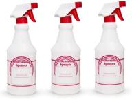 🧴 houseables cleaning solution spray bottles, 24 oz, 3 pack, no-clog, leak-proof adjustable nozzle, janitorial, housekeeping, chemical, all-purpose cleaners, glass cleaner sprayer logo