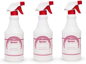 img 4 attached to 🧴 Houseables Cleaning Solution Spray Bottles, 24 oz, 3 Pack, No-Clog, Leak-Proof Adjustable Nozzle, Janitorial, Housekeeping, Chemical, All-Purpose Cleaners, Glass Cleaner Sprayer