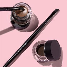 img 1 attached to 💪 Enhance Your Look with e.l.f. Lock On Liner And Brow Cream in Medium Brown - Long-Lasting Formula, Perfect for Eyeliner and Eyebrow Definition, 0.19 Oz (5g)