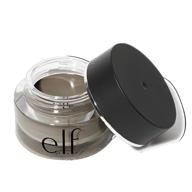 💪 enhance your look with e.l.f. lock on liner and brow cream in medium brown - long-lasting formula, perfect for eyeliner and eyebrow definition, 0.19 oz (5g) logo