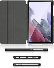 img 2 attached to 📱 Soke Galaxy Tab A7 Lite Case 2021 - Premium Shock Proof Stand Folio Case, Multi-Viewing Angles, Dark Blue - Compatible with Samsung Galaxy Tab A7 Lite Tablet [SM-T225/T220/T227]