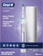 🪥 oral-b genius 6000 electric toothbrush - orchid purple: enhancing dental care logo