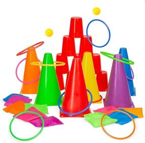 img 4 attached to 🎪 The Ultimate Kids Party Games Carnival Set: Fun-packed Entertainment for Youngsters