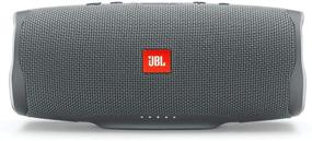 img 3 attached to 🔊 JBL Charge 4 серый водонепроницаемый Bluetooth-динамик комплект с портативным жестким чехлом для улучшенной переносимости.