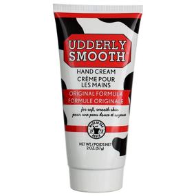 img 4 attached to 🧴 Udderly Smooth Hand Cream: Convenient 2 Oz Travel Size, Pack of 4 - A Must-Have for On-the-Go Moisturizing