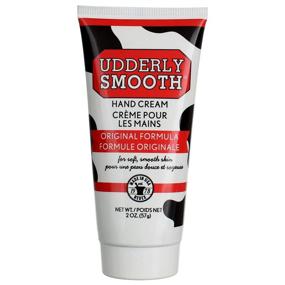 img 1 attached to 🧴 Udderly Smooth Hand Cream: Convenient 2 Oz Travel Size, Pack of 4 - A Must-Have for On-the-Go Moisturizing