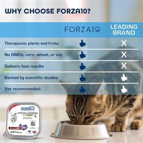 img 1 attached to Hypoallergenic Wet Cat Food for Adult Cats - Forza10, 32 Pack Case of 3.5 Ounce Each (Lamb)