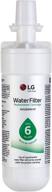 lg lt700p- 6 month / 200 gallon capacity replacement refrigerator water filter (nsf42 and nsf53) - adq36006101, adq36006113, adq75795103, or agf80300702 , white , single+ logo