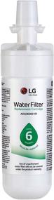 img 4 attached to LG LT700P- 6 Month / 200 Gallon Capacity Replacement Refrigerator Water Filter (NSF42 and NSF53) - ADQ36006101, ADQ36006113, ADQ75795103, or AGF80300702 , White , Single+