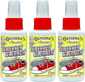 img 4 attached to 👟 Grandma's Secret Sneaker Cleaner Spray, 3 oz - Pack of 3: Powerful Cleaning Formula for Spotless Sneakers