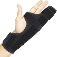 🤚 vive boxer finger splint - adjustable hand brace for pinky, ring, and middle finger metacarpals - right or left hand support - straightening for trigger finger, injury, fracture, broken, tendonitis (8 inches) логотип