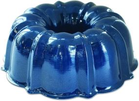 img 4 attached to 🥮 Форма Nordic Ware Bundt Pan: 12-купеческое блюдо Navy Delight для искусного запекания.