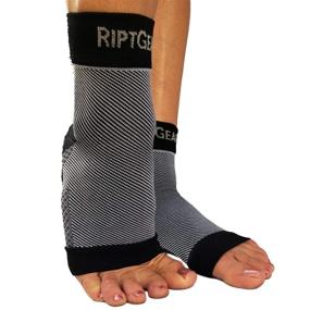 img 4 attached to 🧦 RiptGear Plantar Fasciitis Socks: Effective Compression Relief for Women and Men (1 Pair, Size: Medium)