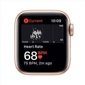 img 1 attached to Обновленные Apple Watch SE (GPS, 40 мм) - Золотистый алюминиевый корпус с розовым песочным спортивным ремешком - Лучшие предложения онлайн