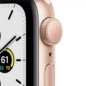 img 3 attached to Обновленные Apple Watch SE (GPS, 40 мм) - Золотистый алюминиевый корпус с розовым песочным спортивным ремешком - Лучшие предложения онлайн