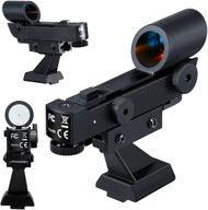 talcope brightness red dot finderscope with sliding bracket - astro telescope accessories, star pointer viewfinder logo