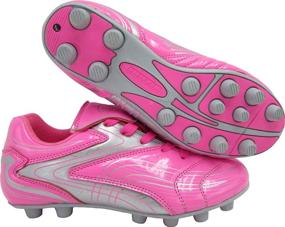 img 4 attached to Vizari Striker Soccer Toddler Little Girls' Shoes: Stylish and Comfortable Footwear for Young Soccer Stars