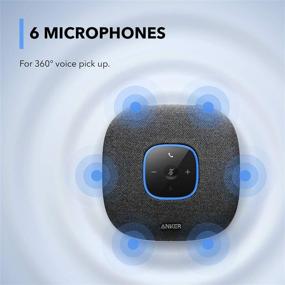 img 2 attached to Anker PowerConf Speakerphone Conference Compatible Office Electronics for Telephones & Accessories