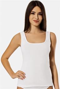 img 2 attached to Camisole Cotton Comfortable Stylish Pattern Women's Clothing for Lingerie, Sleep & Lounge