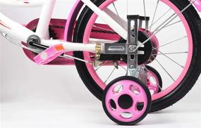 img 1 attached to 🚲 MOSHAY Training Wheels: Stabilize Your Child's Bike with 14-20 inch Bicycle Stabilizers