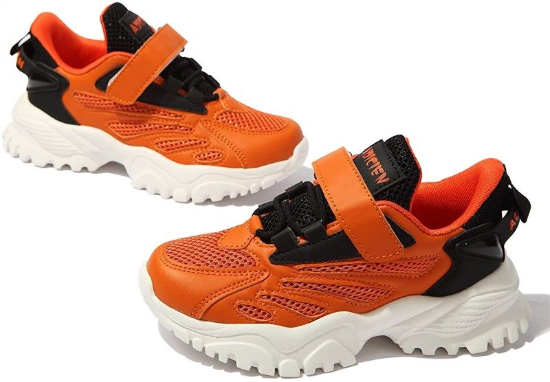 rollepocc breathable running walking sneakers girls' shoes and athletic 标志