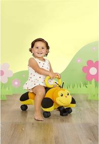 img 3 attached to 🐝 Little Tikes Bee Pillow Racer: Plush Ride-On Toy for Kids with Softness and Fun!