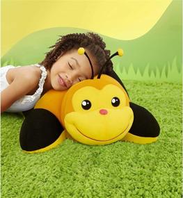 img 1 attached to 🐝 Little Tikes Bee Pillow Racer: Plush Ride-On Toy for Kids with Softness and Fun!