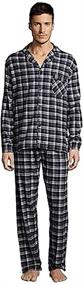 img 2 attached to Hanes Men's Flannel Pajama Set - Superior SEO-optimized Men's Clothing