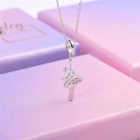 img 1 attached to Sterling Necklace Ballerina Dancing Pendant