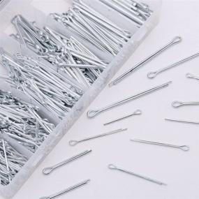 img 1 attached to Glarks 555Pcs Plated Cotter Assortment