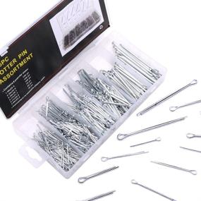img 2 attached to Glarks 555Pcs Plated Cotter Assortment