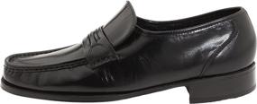 img 2 attached to 👞 Black Slip-On Loafers for Men by Florsheim - Stylish Men's Shoes