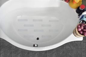 img 3 attached to 🛁 GoTranquility Bathtub Non Slip Stickers - Clear PEVA Anti Slip Safety Strips for Preventing Slippery Surfaces