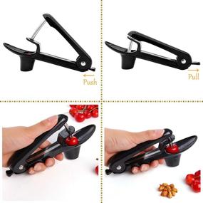 img 2 attached to 🍒 Cherry and Olive Pitter Tool, Fruit Pit Remover, Cherry and Fruit Pitter Remover, Core Remover Tool