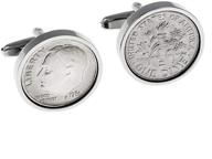 57th birthday genuine 1961 cufflinks logo