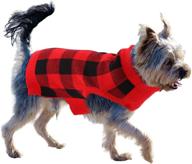 asenku dog sweater with leash hole - winter warm pet turtleneck sweater for small medium large dogs - christmas sweater логотип