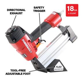 img 3 attached to Efficient 18 Gauge Powernail Nailer for Engineered Flooring