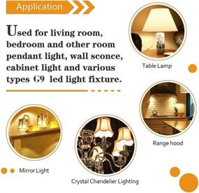 img 3 attached to 💡 8W Dimmable Bulbs: Energy-Saving 75W Replacement Equivalent with Warm Base