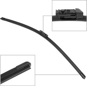 img 2 attached to AUTOHAUX A18011900Ux0046 Exact Windshield Wiper
