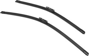 img 4 attached to AUTOHAUX A18011900Ux0046 Exact Windshield Wiper