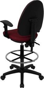 img 2 attached to Flash Furniture Mid Back Multifunction Adjustable Furniture and Home Office Furniture