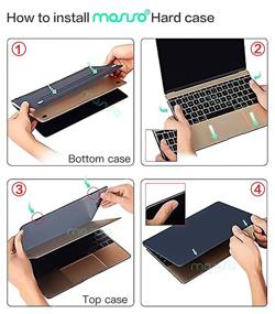 img 2 attached to MOSISO Compatible With MacBook 12 Inch Case With Retina Display (Model: A1534 Laptop Accessories