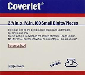 img 4 attached to 🩹 BSN Medical 01306 Coverlet Fabric Adhesive Bandage (Pack of 100) - Latex Free, Fingertip Size