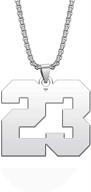 outstandlong necklace basketball stainless personalized logo