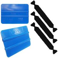 🛠️ enhanced vvivid adhesive decal vinyl wrap tool kit (includes 3m squeegee + contouring block + 3x felt) logo