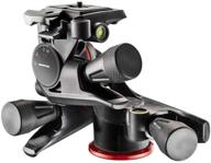 manfrotto xpro 3-way head: high precision camera tripod head for content creation, photography, and vlogging logo